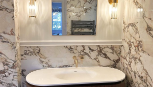 bathroom renovation project